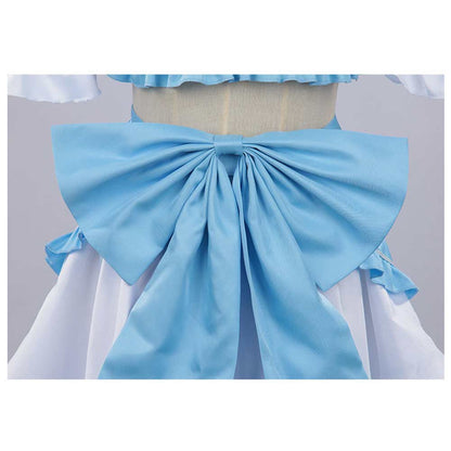 Free Shipping For_lya Sometimes Hides Her Feelings in Russian Anime Ayano Kimishima Women Blue Maid Dress Cosplay Costume