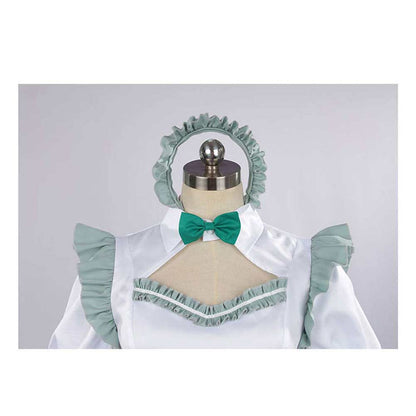 Free Shipping For_lya Sometimes Hides Her Feelings in Russian Anime Yuki Suou Women White Maid Dress Cosplay Costume