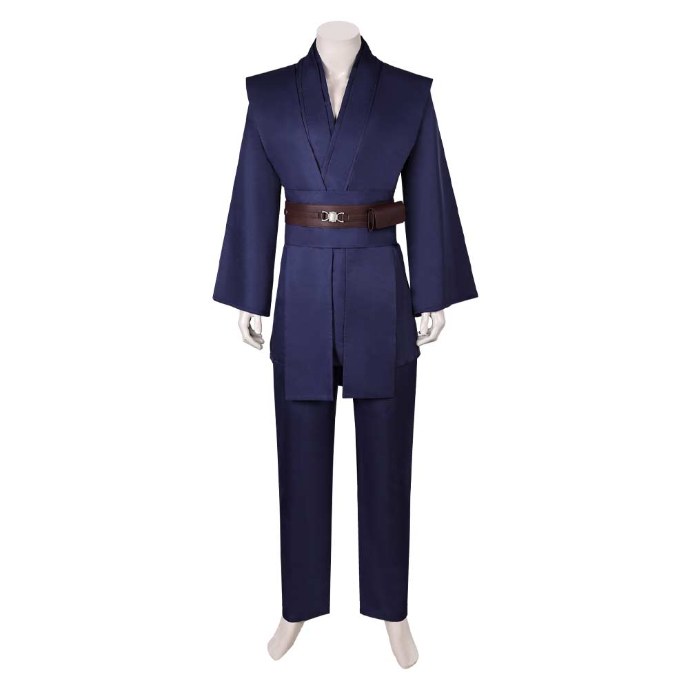 Free Shipping For_nakin Skywalker Dark Blue Outfit Party Carnival Halloween Cosplay Costume