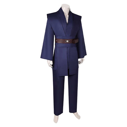 Free Shipping For_nakin Skywalker Dark Blue Outfit Party Carnival Halloween Cosplay Costume