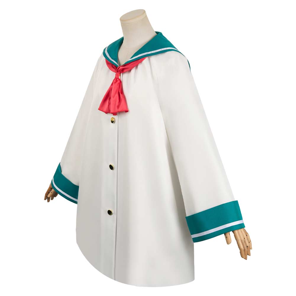 Free Shipping For_tri: My Dear Moments Anime Atri Women White Coat Party Carnival Halloween Cosplay Costume