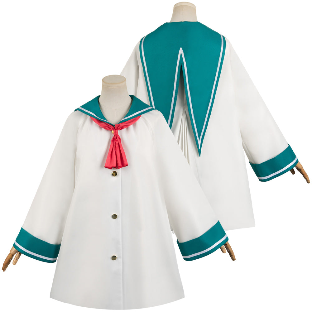 Free Shipping For_tri: My Dear Moments Anime Atri Women White Coat Party Carnival Halloween Cosplay Costume