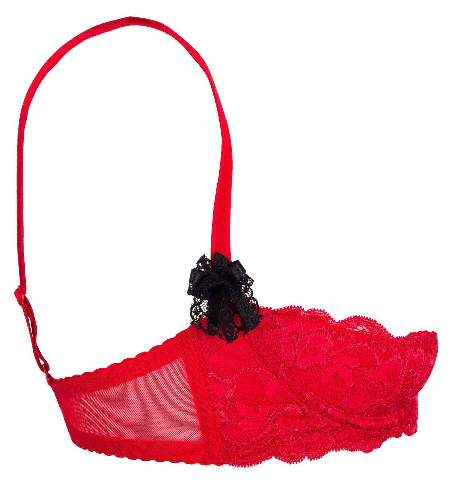 6081 Tao Red Open Cups Shelf Bra Sex in the City