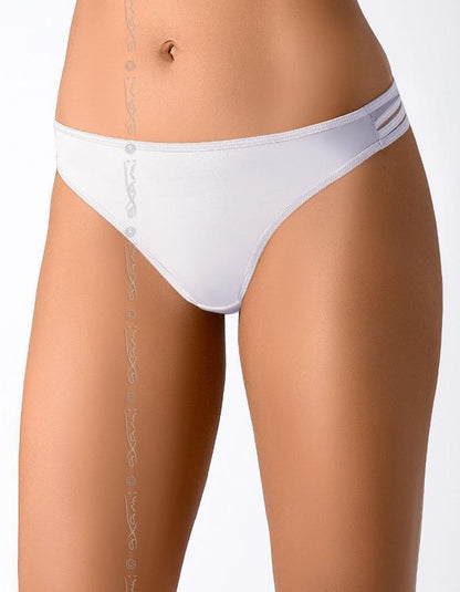 7058 Solano White Thong