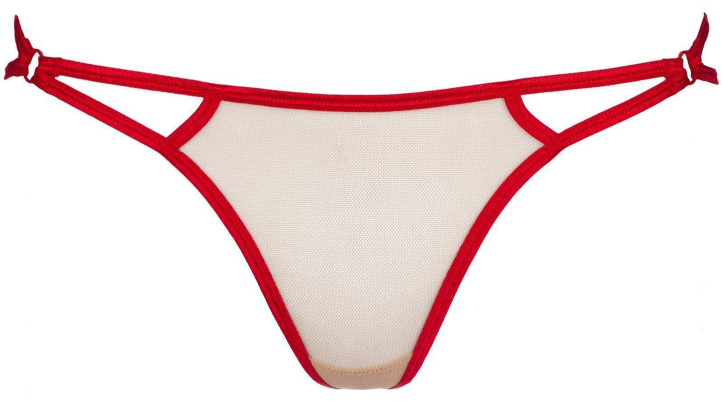 8868 Hot Sevilla Red Thong