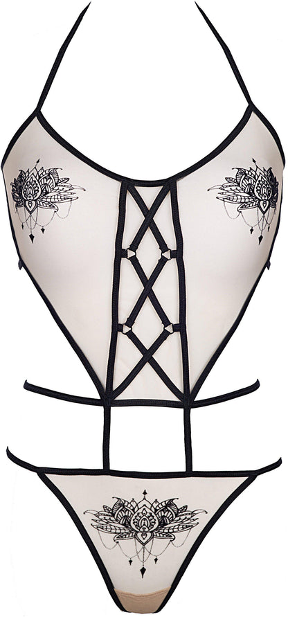 8870 Sheer Bodysuit