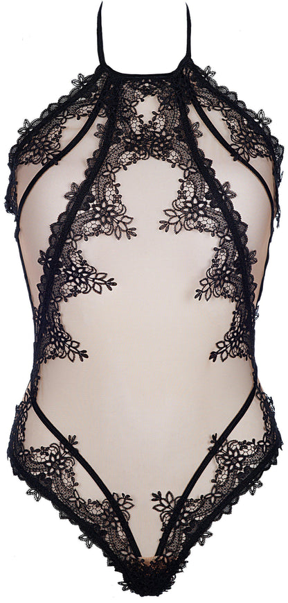 8910 Sheer Bodysuit Teddy