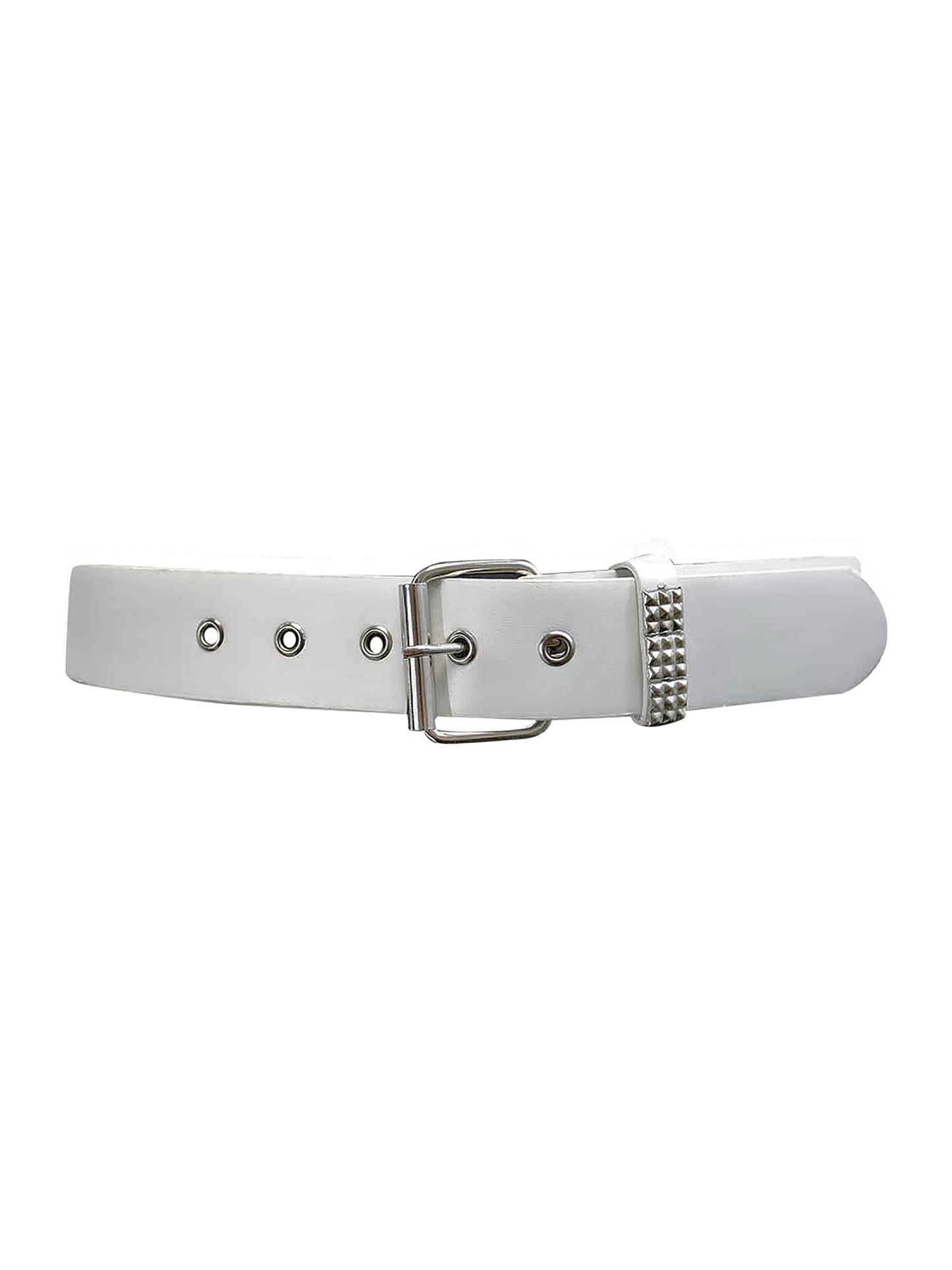 Pyramid Studded 3 Row Grommet Belt