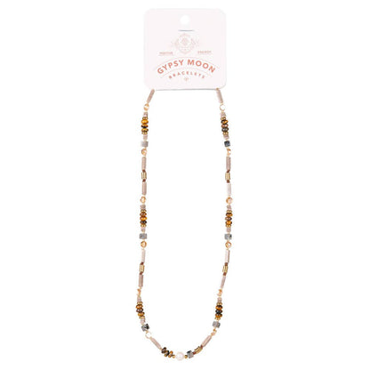 Free Shipping For MIXED STONES NECKLACE WITH RED AGATE AND OPALITE BEADS