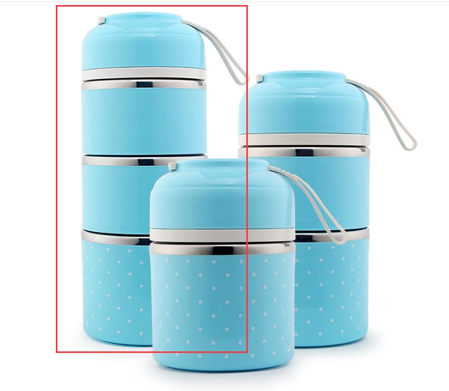 Free Shipping ForCute Japanese Thermal Lunch Box Leak-Proof Stainless Steel Bento Box Kids Portable Picnic School Food Container Drop Shipping