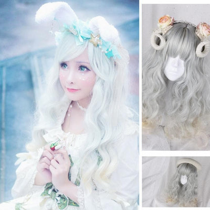 Free Shipping For Hivava Lolita Harajuku Long Curl Wig