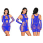 Lace See Through Cutout Bodycon Mini Dress