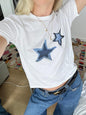 Star Print Short Sleeve Tee