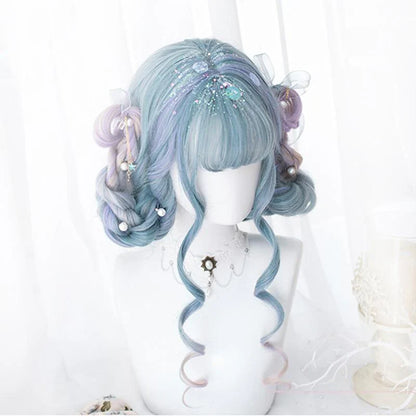 Free Shipping For Hivava Sweet Gradient Color Long Curly Wig