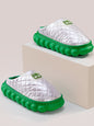 Indoor Non-Slip Keep Warm Waterproof Padded Slippers