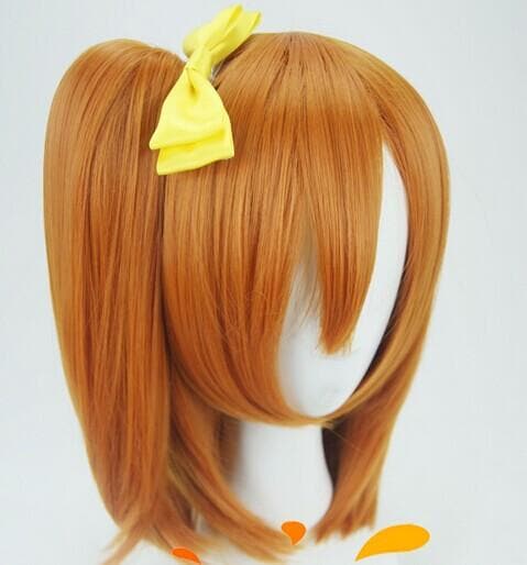 Free Shipping For Hivava LoveLive! School Idol Project Kousaka Honoka Performance Cosplay Wig With Pony Tail