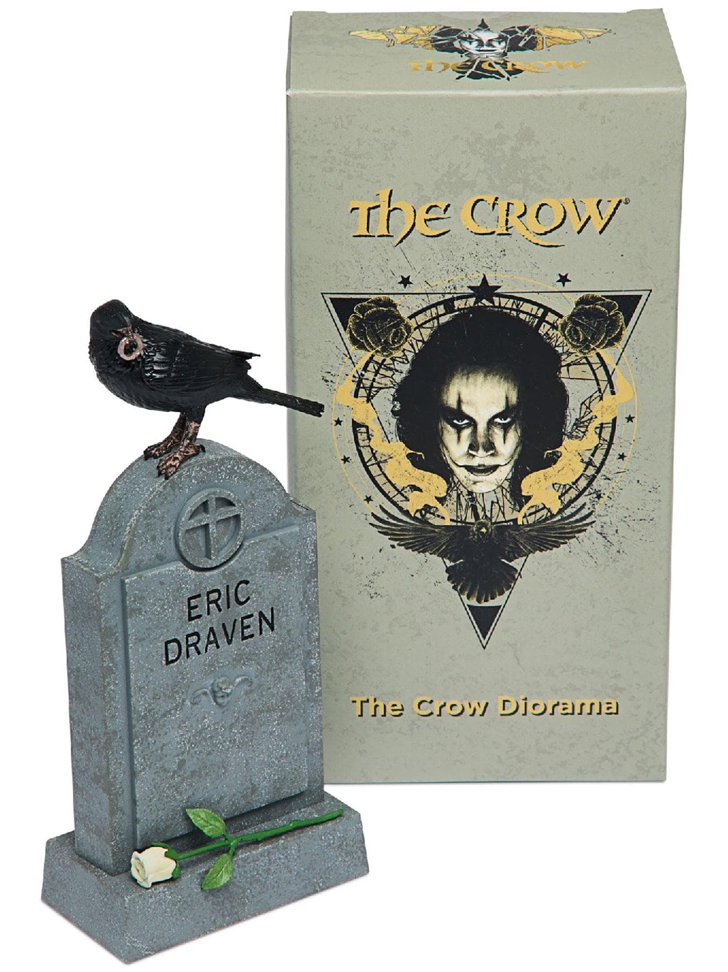 Free Shipping For The Crow Tombstone Figure