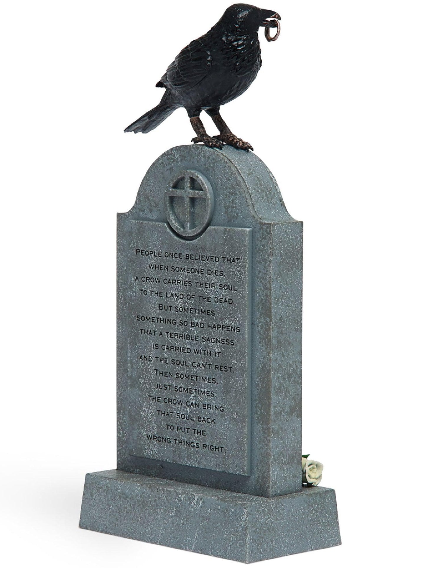 Free Shipping For The Crow Tombstone Figure