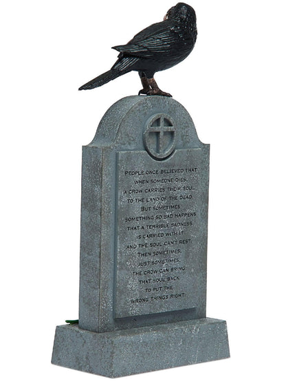 Free Shipping For The Crow Tombstone Figure