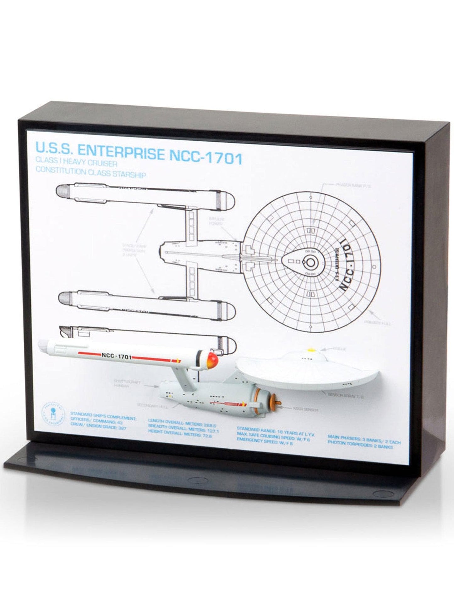 Free Shipping For Star Trek - The Enterprise 3D Blueprint