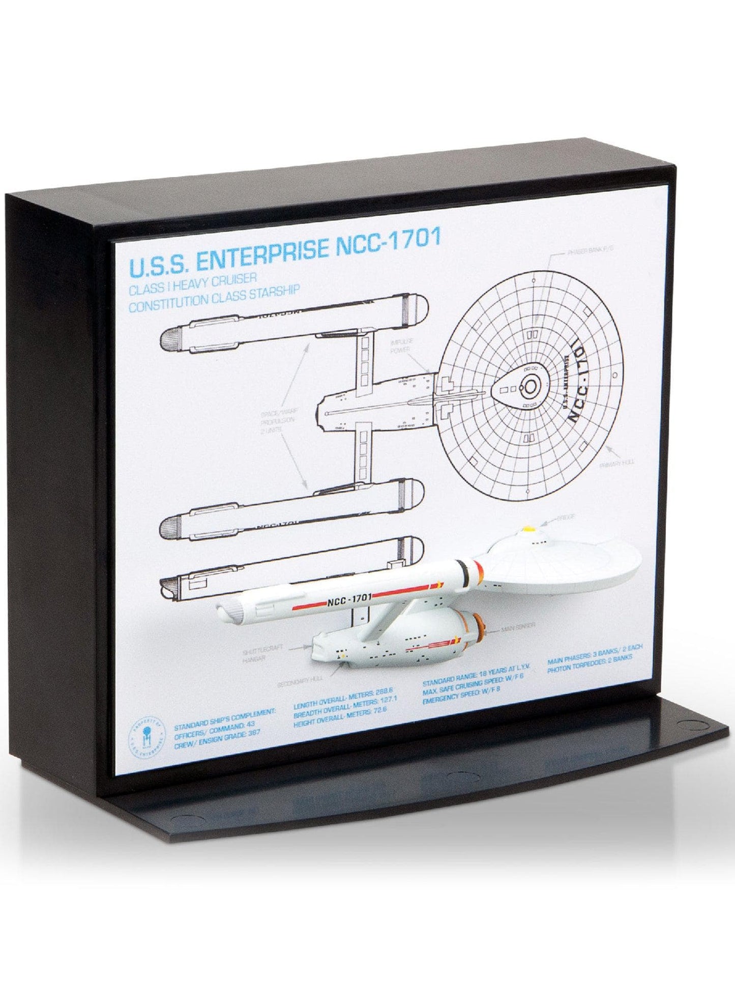 Free Shipping For Star Trek - The Enterprise 3D Blueprint