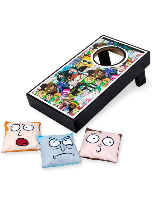 Free Shipping For Rick and Morty Mini Cornhole Game