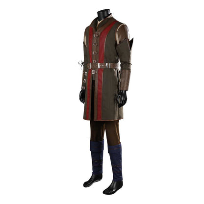 Free Shipping For_aldur's Gate Game Wyll Brown Outfit Party Carnival Halloween Cosplay Costume