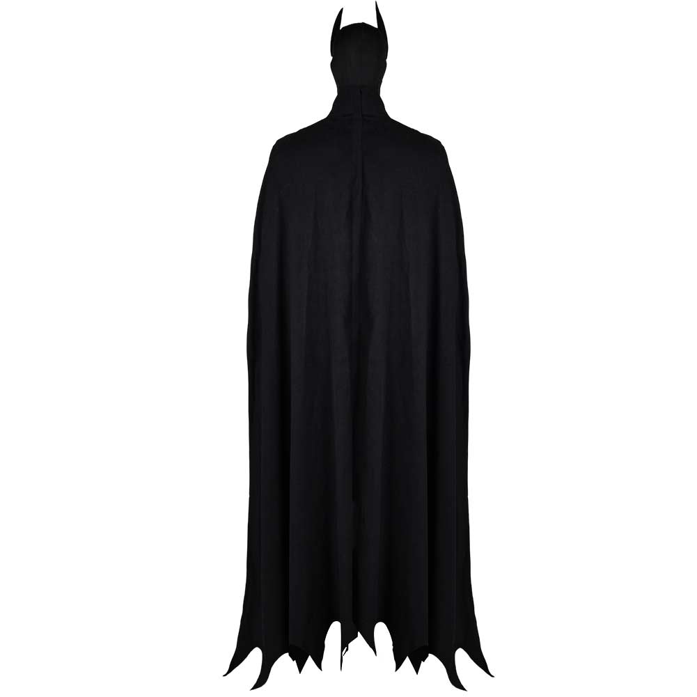 Free Shipping For_atman: Caped Crusader 2024 TV Bruce Wayne Black Outfit Party Carnival Halloween Cosplay Costume