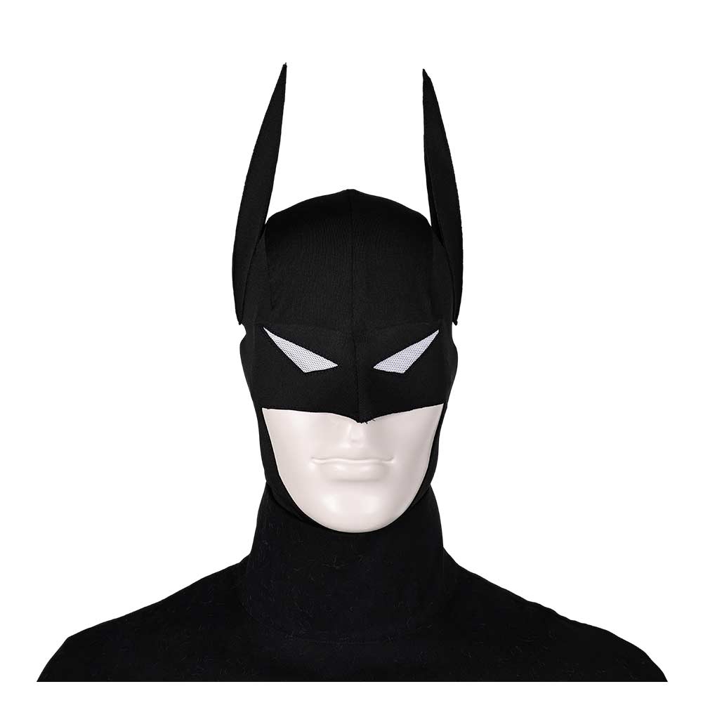 Free Shipping For_atman: Caped Crusader 2024 TV Bruce Wayne Black Outfit Party Carnival Halloween Cosplay Costume