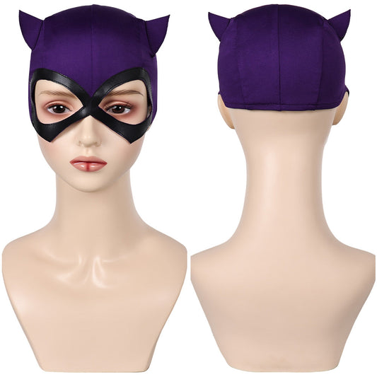 Free Shipping For_atman: Caped Crusader 2024 TV Catwoman Cosplay Mask Halloween Carnival Costume Accessories