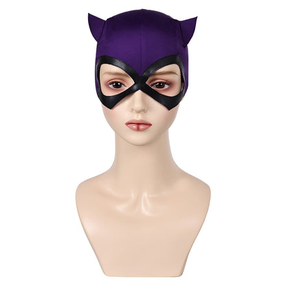 Free Shipping For_atman: Caped Crusader 2024 TV Catwoman Cosplay Mask Halloween Carnival Costume Accessories