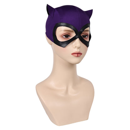 Free Shipping For_atman: Caped Crusader 2024 TV Catwoman Cosplay Mask Halloween Carnival Costume Accessories