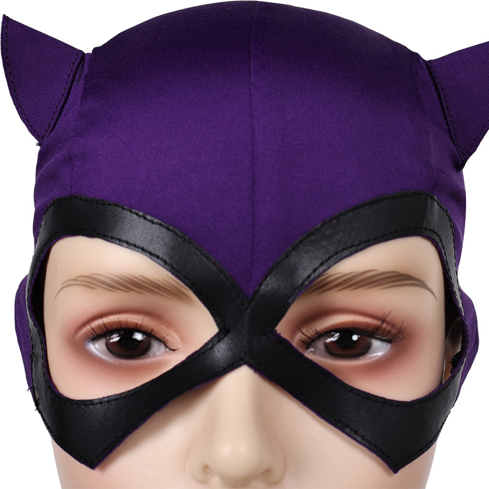 Free Shipping For_atman: Caped Crusader 2024 TV Catwoman Cosplay Mask Halloween Carnival Costume Accessories