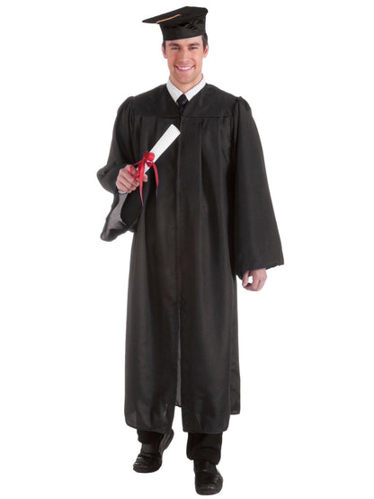 Free Shipping For Black Graduation Adult Robe