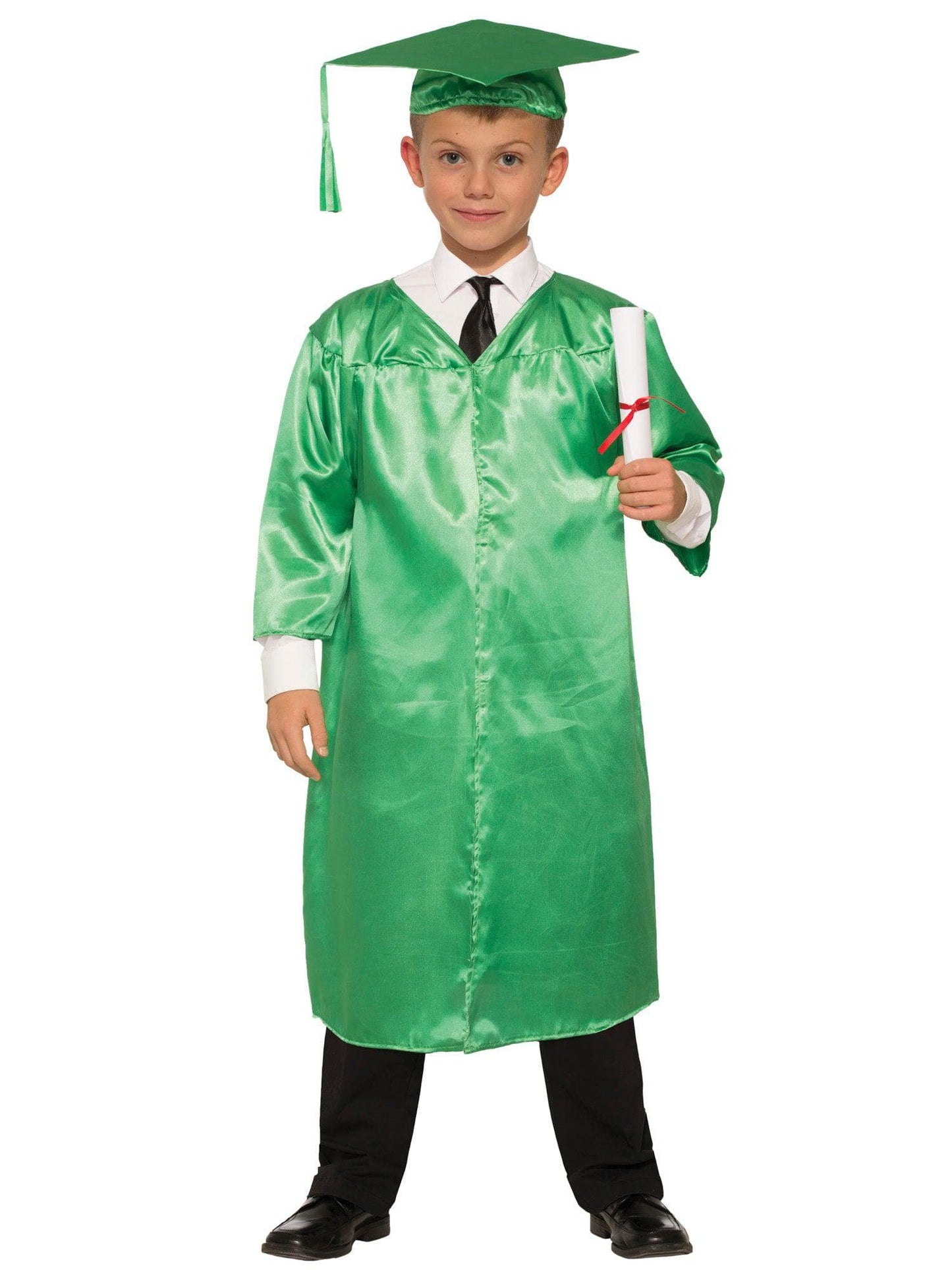 Free Shipping For Green Graduation Child Robe