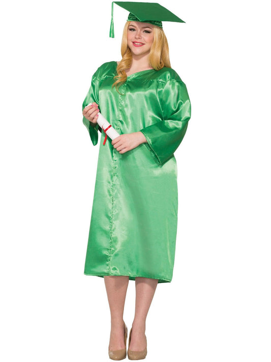 Free Shipping For Green Graduation Adult Robe