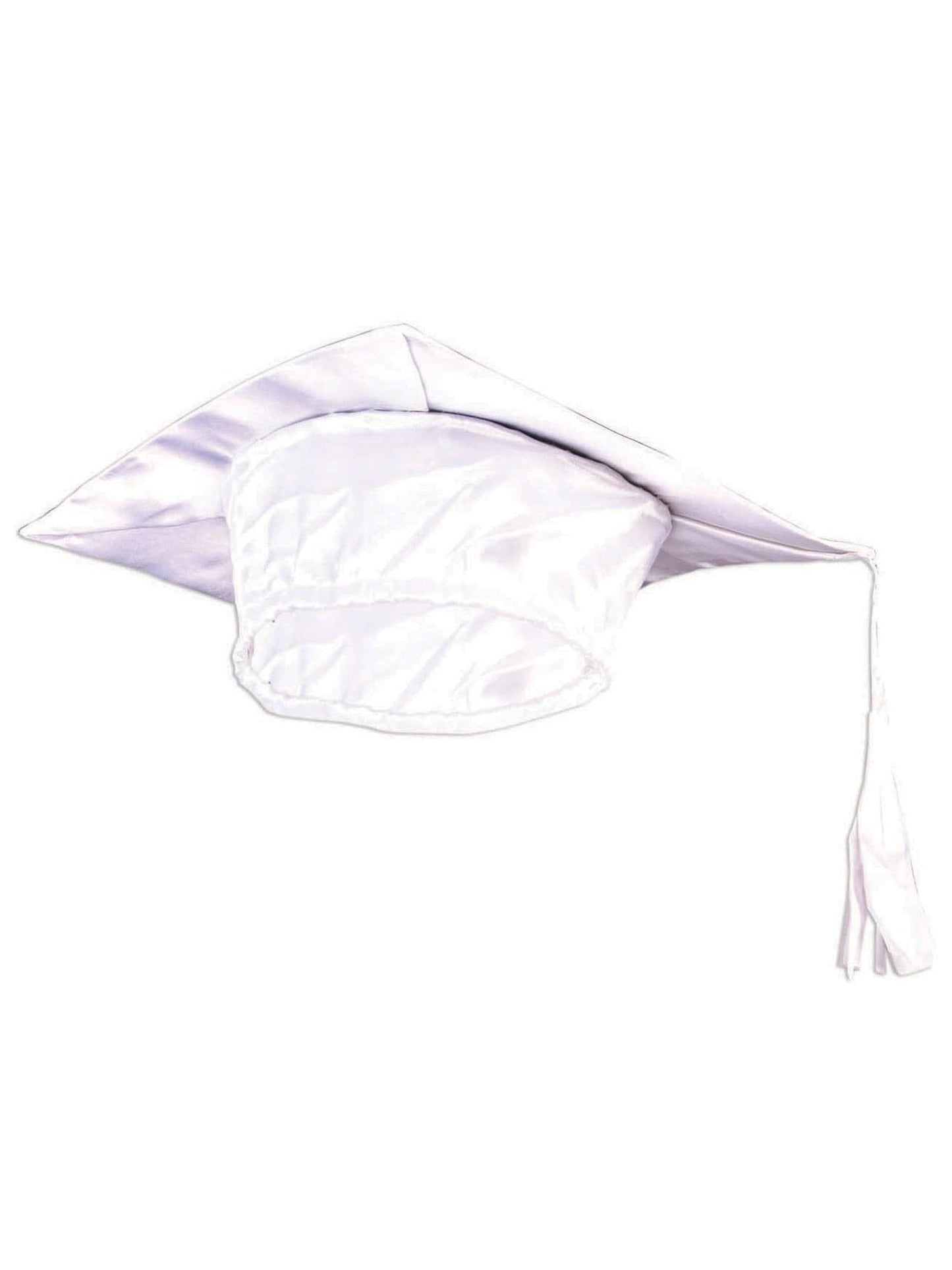 Free Shipping For White Graduation Adult Cap