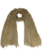 Wispy Frayed Fringe Scarf