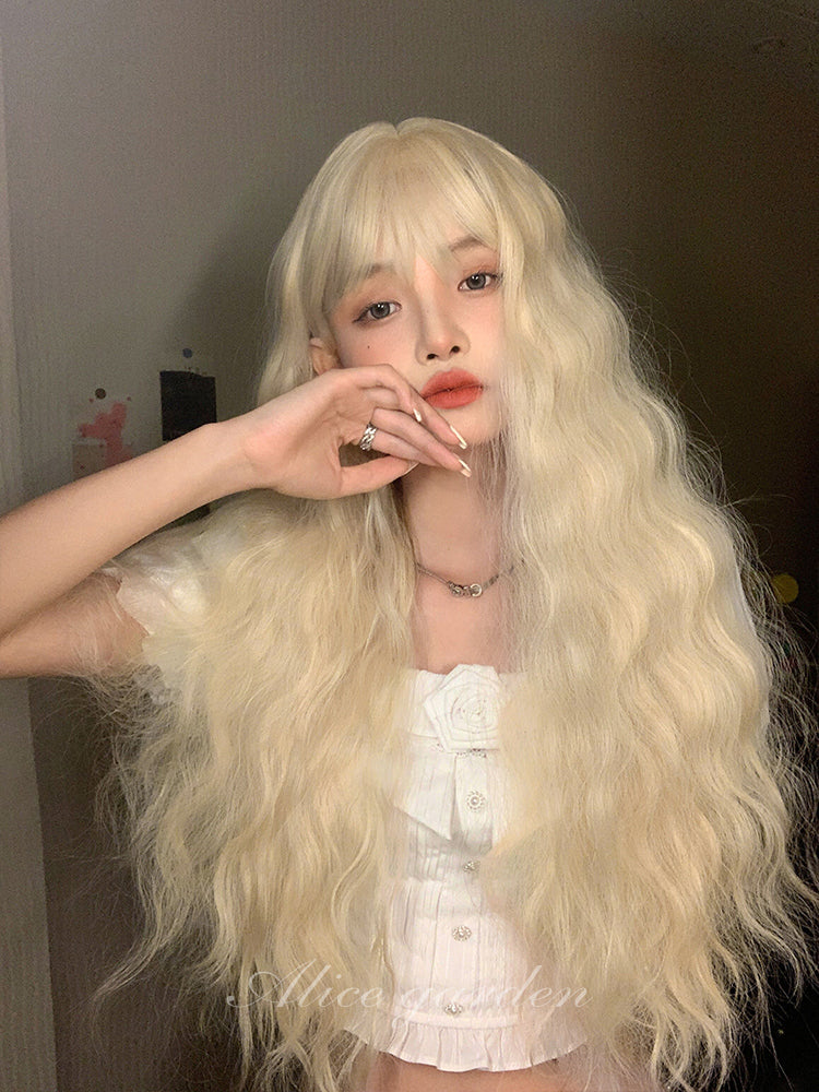 Free Shipping For Hivava Casual Series Natural Wavy Blonde Long Wig