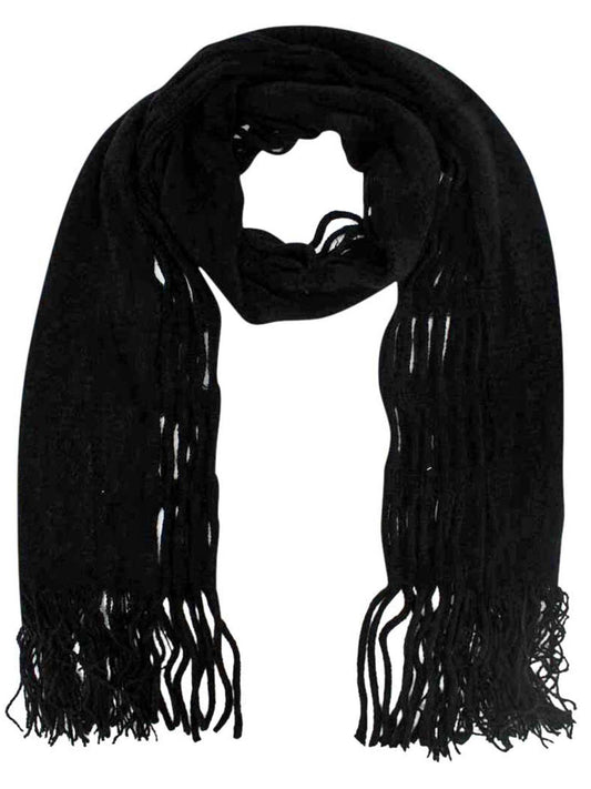 Versatile Long Soft Knit Winter Neck Scarf