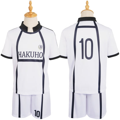 Free Shipping For_lue Lock Anime Reo Mikage White Team Uniform Party Carnival Halloween Cosplay Costume