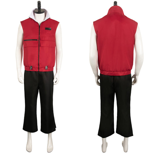 Free Shipping For_oy Kills World 2024 Movie Boy Red Outfit Party Carnival Halloween Cosplay Costume