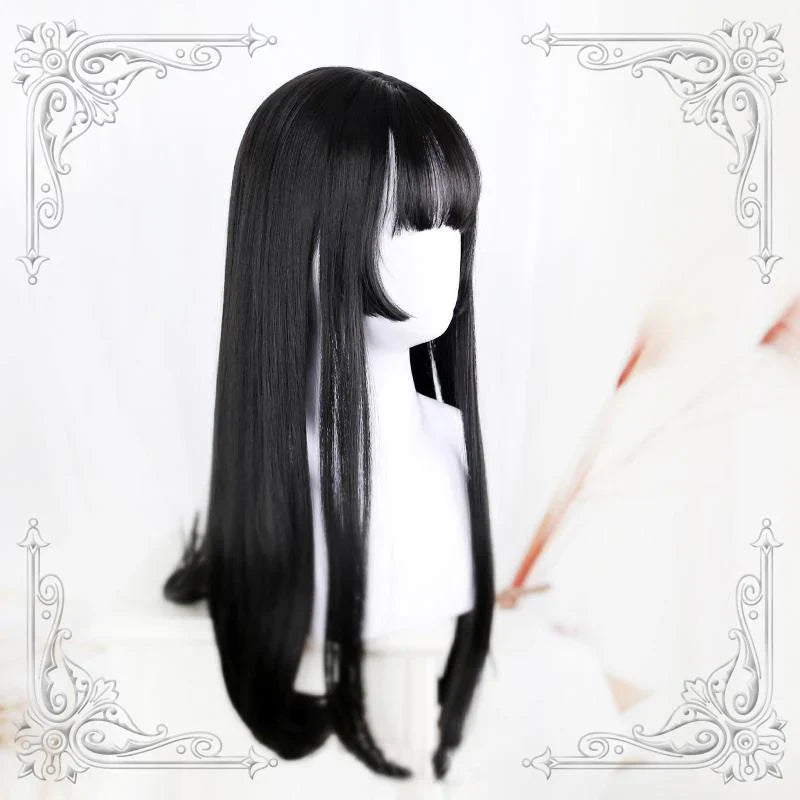 Free Shipping For Hivava Sweet Hime Cut Long Wig