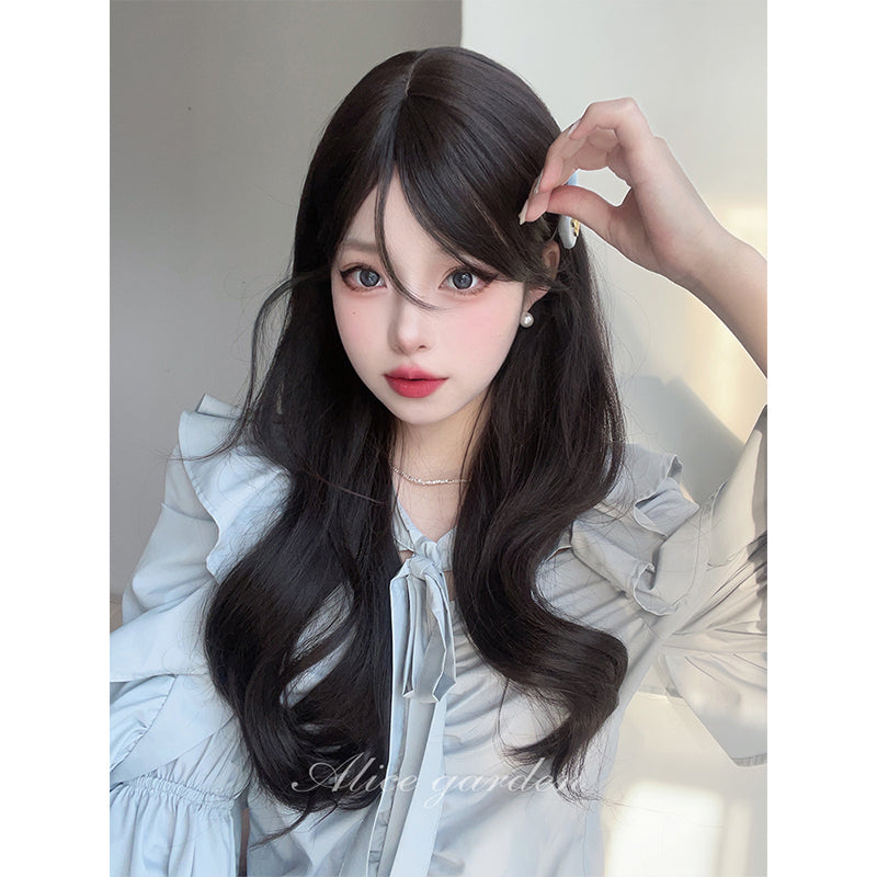 Free Shipping For Hivava Snow White Chocolate Brown Lolita Wig