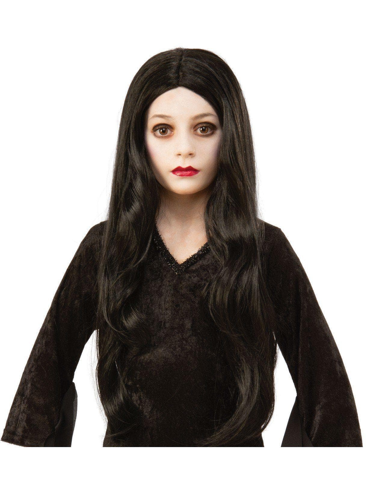 Free Shipping For Girls' The Addams Family Morticia Wig