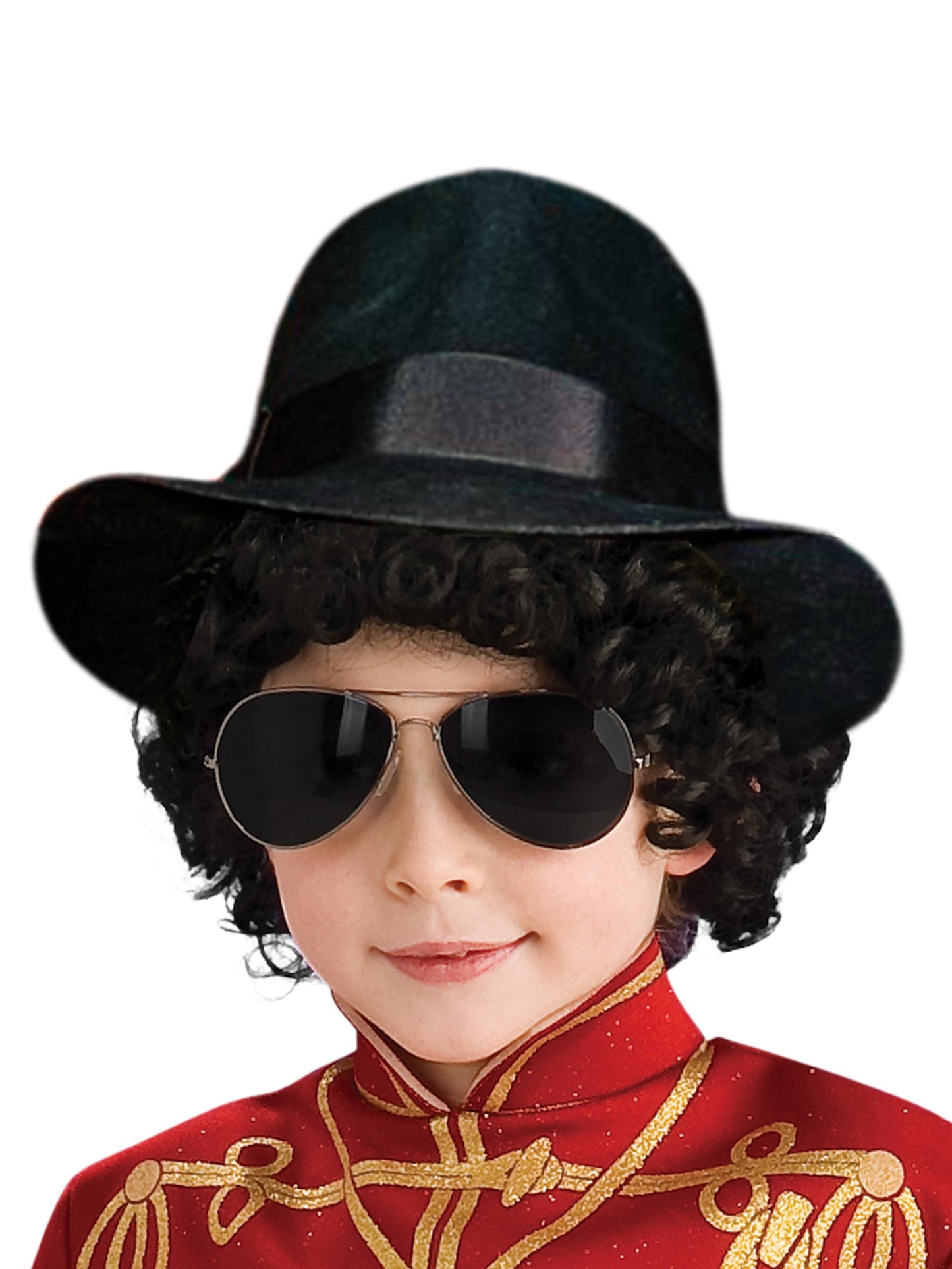 Free Shipping For Kids' Michael Jackson Black Fedora Hat