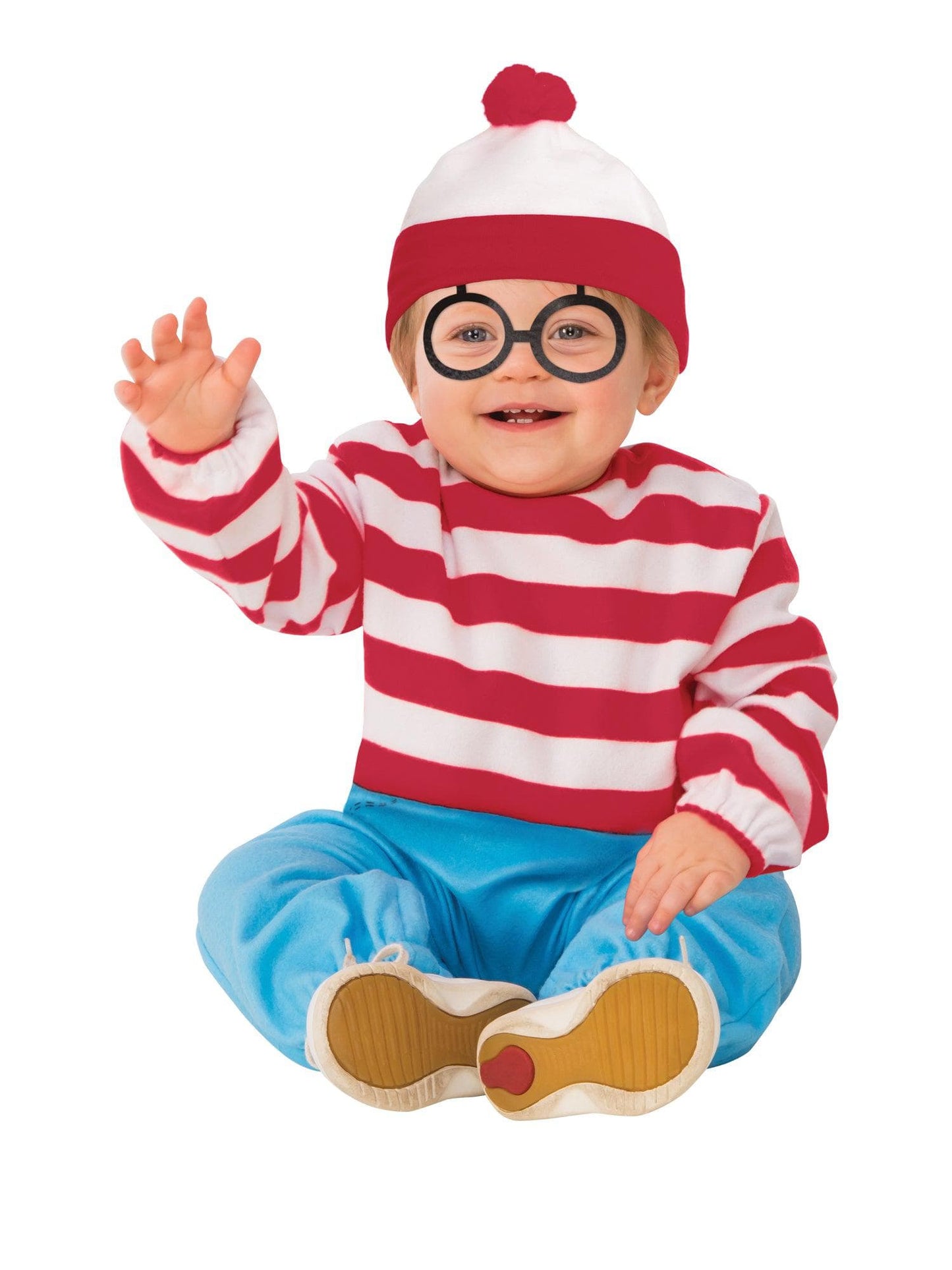 Free Shipping For Where's Waldo Jumpsuit Costume for Toddlers