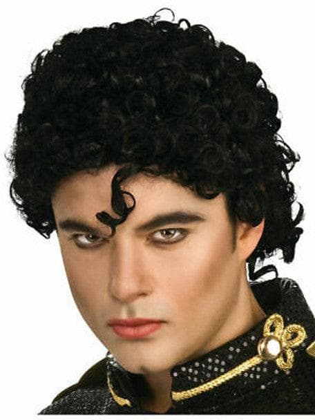 Free Shipping For Adult Michael Jackson Curly Black Wig