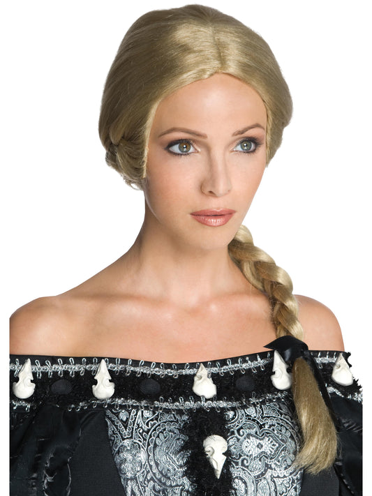 Free Shipping For Women's Snow White and the Huntsman Ravenna's Blonde Braided Wig