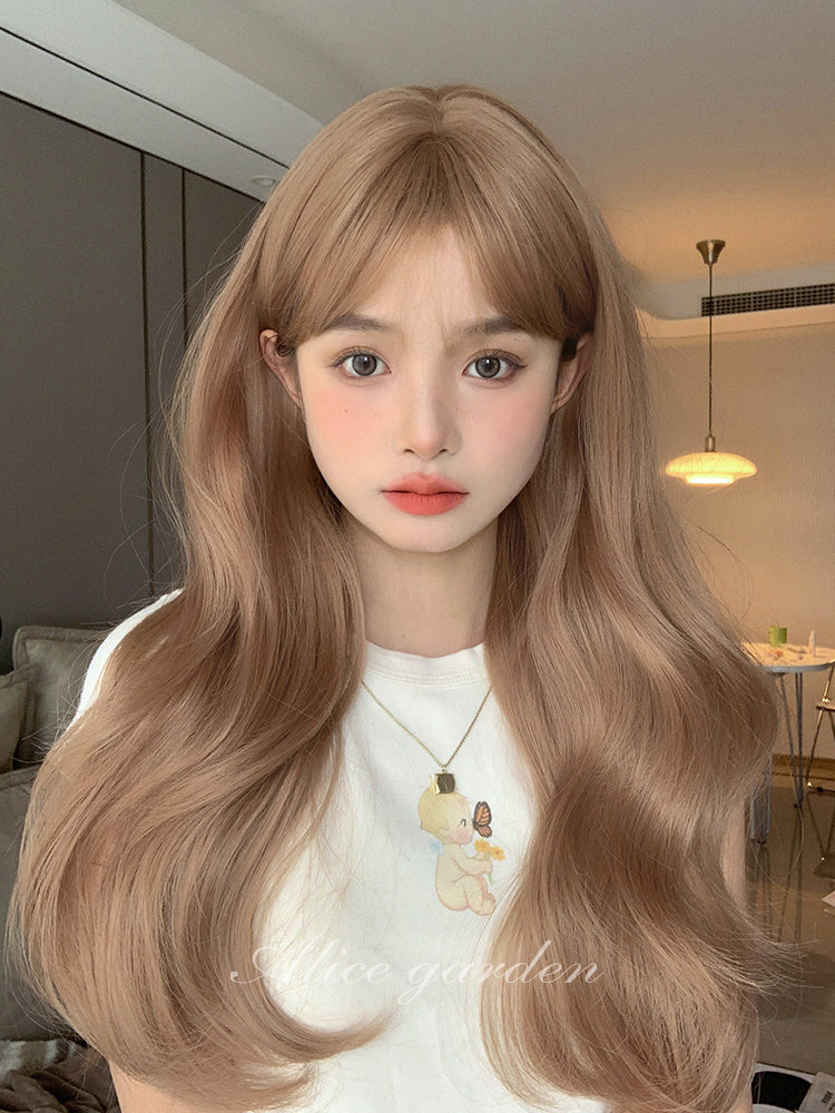 Free Shipping For Hivava Casual Series Natural Peach Straight Long Wig